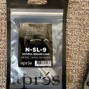 NATURAL SQUARE LONG REFILL(50 tips per bag) N-SL-9